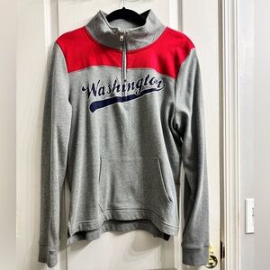 Washington National 1/4 Zip Sweatshirt
